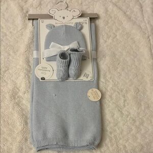 Koala Kids Blue Knit Hat with Animal Ears